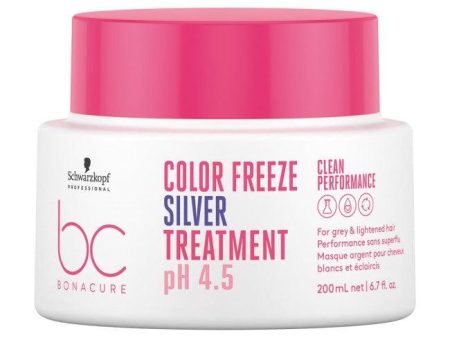 Schwarzkopf Professional BC Bonacure Color Freeze Silver Treatment 200ml Online now