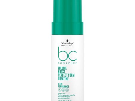 Schwarzkopf Professional BC Bonacure Volume Boost Perfect Foam 150ml Hot on Sale