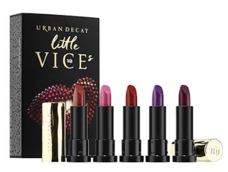 Urban Decay Little Vice 5-Piece Lipstick Set  (5 x 1.0 g .03 oz) Limited Edition Online Sale