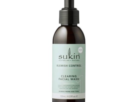 Sukin Naturals Blemish Control Clearing Facial Wash 125ml on Sale