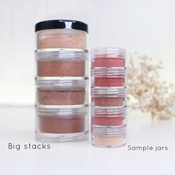 Stackable Sample Jars - 3 stacks on Sale