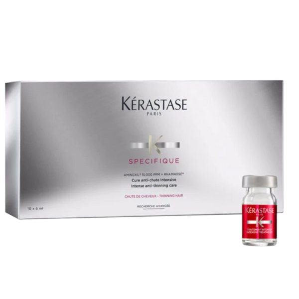 Kerastase Specifique Aminexil - Cure Anti Chute Intensive  Θεραπεία Αραίωσης Μαλλιών 10*6ml Hot on Sale