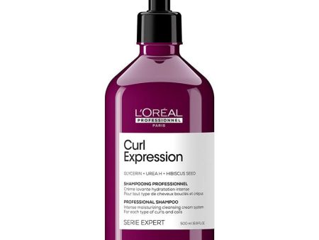 L Oreal Professionnel Serie Expert Curl Expression Intense Moisturizing Cleansing Cream Shampoo 500ml on Sale