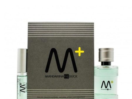 Mandarina Duck Set  M+ Eau De Toilette  30ml & Travel Spray 10ml Cheap