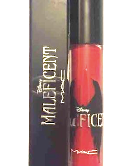 MAC Disney Maleficent Pro Longwear Lipglass Lipgloss (Anthurium) Limited Edition Sale