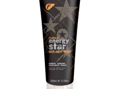 Fudge Energy Star Hair and Body Wash 200ml Hot on Sale