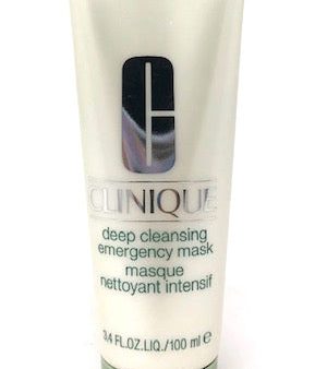 Clinique Deep Cleansing Emergency Mask 100 ml 3.4 oz Full Size Online now