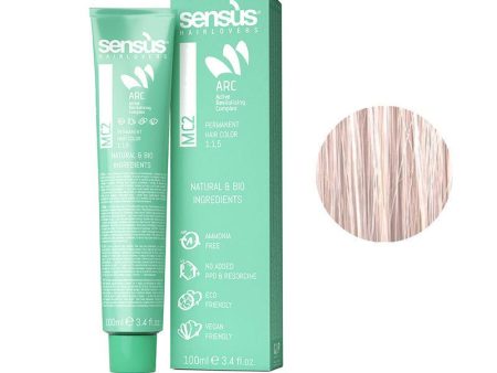 Sensus Mc2 Permanent Hair Color 11.71 Ultra Platinum Purple Blonde 100ml For Cheap