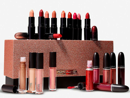 MAC Collector of The Stars 20-Piece Lip Kit : Lipstick, Lipglass & Liquid Lipstick Online Sale