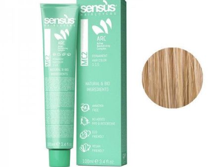 Sensus Mc2 Permanent Hair Color 10.3 Platinum Golden Blonde 100ml For Cheap