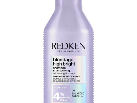 Redken Blondage High Bright Σαμπουάν Για Λαμπερά Ξανθά Μαλλιά 300ml Online