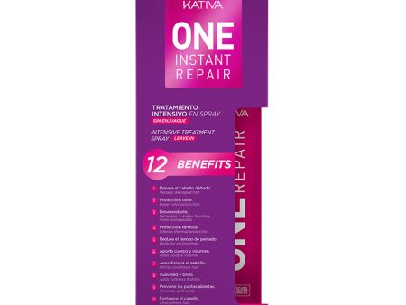 Kativa One Instant Repair Treatment Leave In Spray 100ml Supply