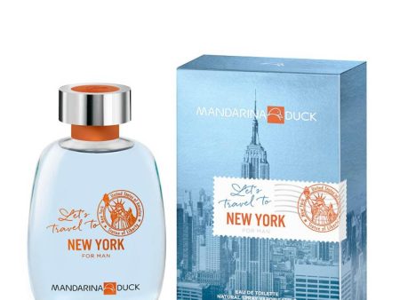 Mandarina Duck Eau De Toilette Let s Travel New York  Man 100ml Sale