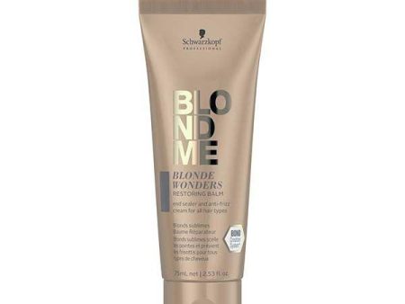 Schwarzkopf Professional Blondme Blonde Wonders Restoring Balm 75ml Discount