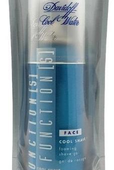 2 Cool Water Face Function(s) by Davidoff for Men 4.4 oz Cool Shave Foaming Gel For Discount