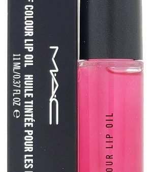 MAC Hint of Colour Lip Oil Lipgloss (Doll to Diva) 11 ml .37 oz Full Size Online