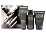 Clinique for Men Great Shave 3-Piece Set: 3.4 oz Scrub, 1.4 oz Gel and 3.4 oz Moisturizer Supply