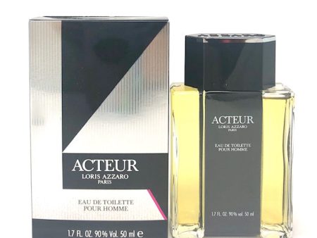 Acteur by Loris Azzaro for Men 1.7 oz Eau de Toilette Splash Hot on Sale