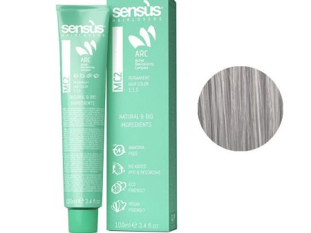 Sensus Mc2 Permanent Hair Color 11.1 Ultra Platinum Ash Blonde 100ml Fashion