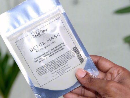 Detox Mask - French Green Clay For Cheap