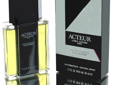 Acteur by Loris Azzaro for Men 1.7 oz Eau de Toilette Spray Online Hot Sale