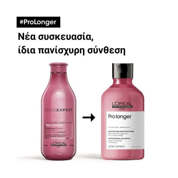 L Oreal Professionnel Serie Expert Pro Longer Σαμπουάν Κατά Της Ψαλίδας 300ml For Sale