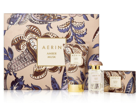 AERIN Amber Musk Women 3-Piece Set: 1.7 oz Eau de Parfum Spray, 5 oz Body Creme, Soap For Cheap