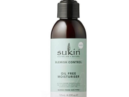 Sukin Naturals Blemish Control Oil Free Moisturiser 125ml Hot on Sale