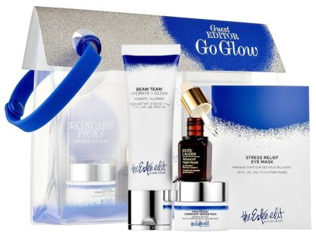 The Estee Edit Guest Editor Skincare Picks Go Glow Kit ($80 value) Limited Edition Online Sale