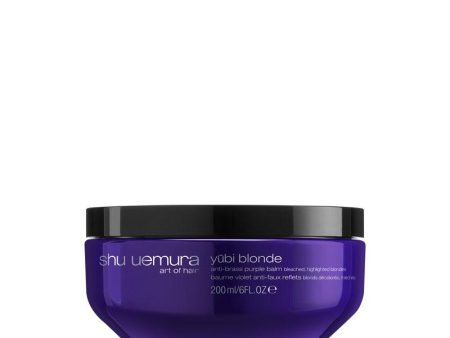 Shu Uemura Υubi Blonde Αnti-Brass Purple Balm Μωβ Μάσκα για Ξανθά Μαλλιά 200ml Online now