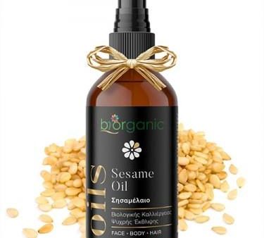 Biorganic Organic Cold Pressed Sesame Oil 100ml Fashion