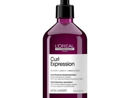 L Oreal Professionnel Serie Expert Curl Expression Anti-Buildup Cleansing Jelly Shampoo 500ml Online