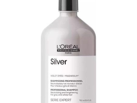 L Oreal Professionnel Serie Expert Silver Σαμπουάν Για Λευκά ή Ασημί Μαλλιά 750ml Supply