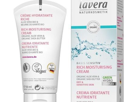 Lavera Basis Sensitiv Rich Moisturizing Cream 50ml Online