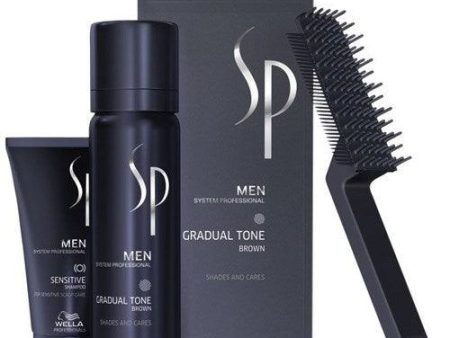 Wella SP Men Gradual Tone (Καστανό) - Pigment Mousse 60ml For Discount