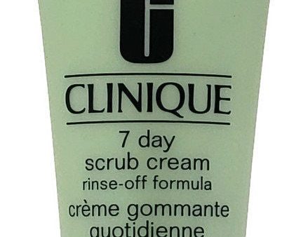 Clinique 7 Day Scrub Cream 30 ml 1 oz Deluxe Sample (Lot of 3) Online Hot Sale