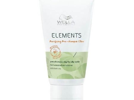 Wella Professionals New Elements Purifying Pre-Shampoo Clay 70ml Hot on Sale