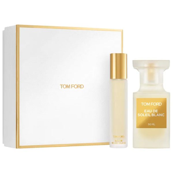 Eau de Soleil Blanc by Tom Ford Unisex 2-Piece Set: 1.7 oz Eau de Toilette Spray + .34 oz Travel Spray Fashion