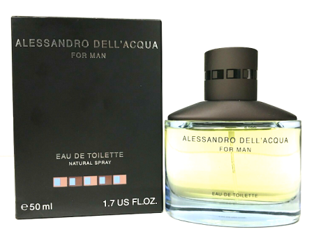 Alessandro Dell  Acqua for Men 1.7 oz Eau de Toilette Spray For Sale