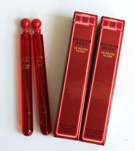 2 x Modern Muse Le Rouge Gloss by Estee Lauder for Women 2.9 ml .1 oz Eau de Parfum Sample  Vial For Discount