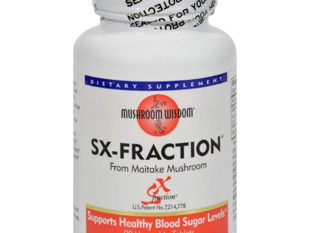 MUSHROOM WISDOM - Maitake SX-Fraction - 90 Vegetable Tablets Online now