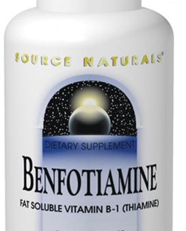 SOURCE NATURALS - Benfotiamine - 30 Tablets Online now