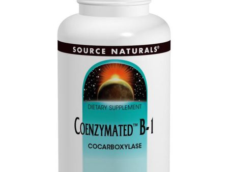 SOURCE NATURALS - Coenzymated B-1 Peppermint Lozenge - 60 Lozenges For Cheap