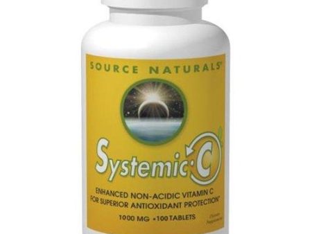 SOURCE NATURALS - Systemic C 1000 mg - 100 Tablets Online Sale