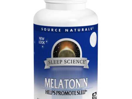 SOURCE NATURALS - Sleep Science Melatonin 1 mg Orange Lozenge - 200 Lozenges Hot on Sale