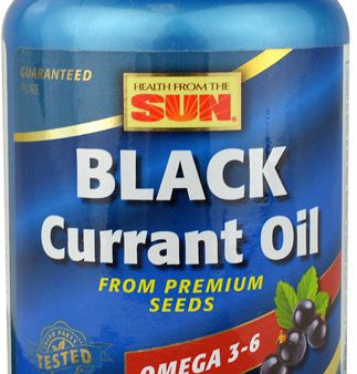 HEALTH FROM THE SUN - Black Currant Oil 1000 mg - 30 Softgel Online Hot Sale