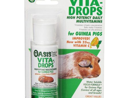 KORDON - Oasis Vita-Drops Multi-Vitamins for Guinea Pigs - 2 fl. oz. (59.15 ml) Online