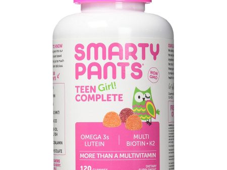 SMARTYPANTS - Teen Girl Complete Gummy Multivitamin - 120 Gummies For Discount