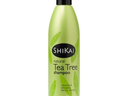 SHIKAI - Natural Tea Tree Shampoo - 12 fl .oz. (355 ml) Hot on Sale