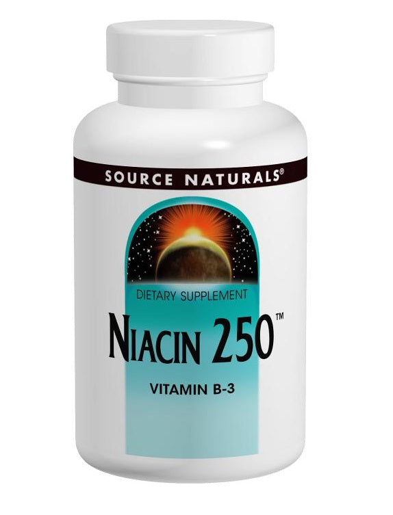 SOURCE NATURALS - Niacin 250 - 250 Tablets Online